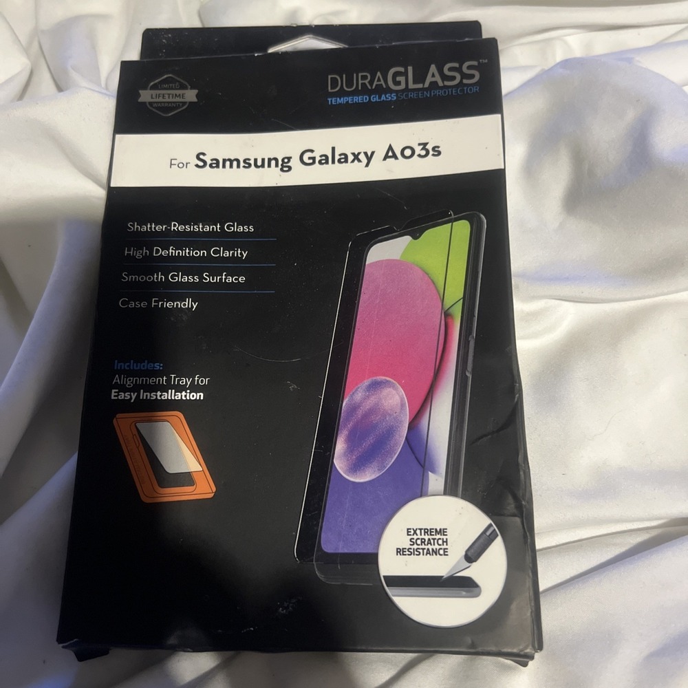 Samsung Galaxy A03s DuraGlass Tempered Glass Screen Protector